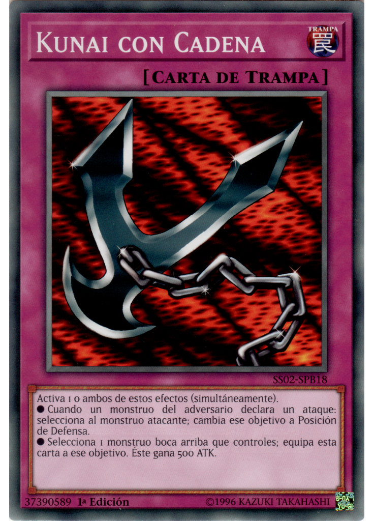 Kunai con Cadena