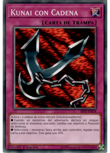 Kunai con Cadena