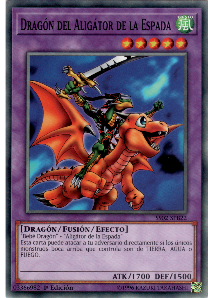 Dragón del Aligátor de la Espada