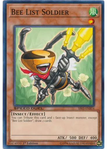 Bee List Soldier — Speed Duel Starter Decks: Ultimate Predators