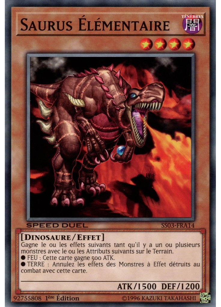 Saurus Élémentaire