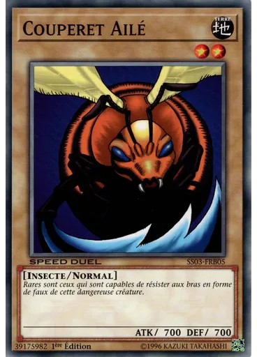 Couperet Ailé — Decks de Démarrage Speed Duel : Les Prédateurs Ultimes