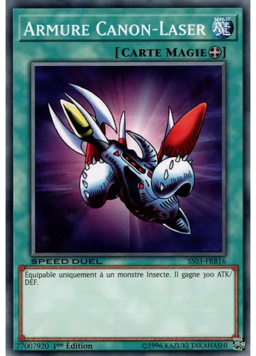 Armure Canon-Laser