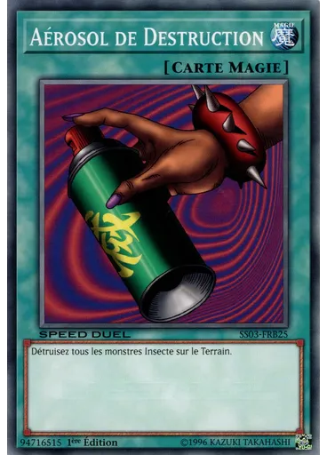 Aérosol de Destruction — Decks de Démarrage Speed Duel : Les Prédateurs Ultimes