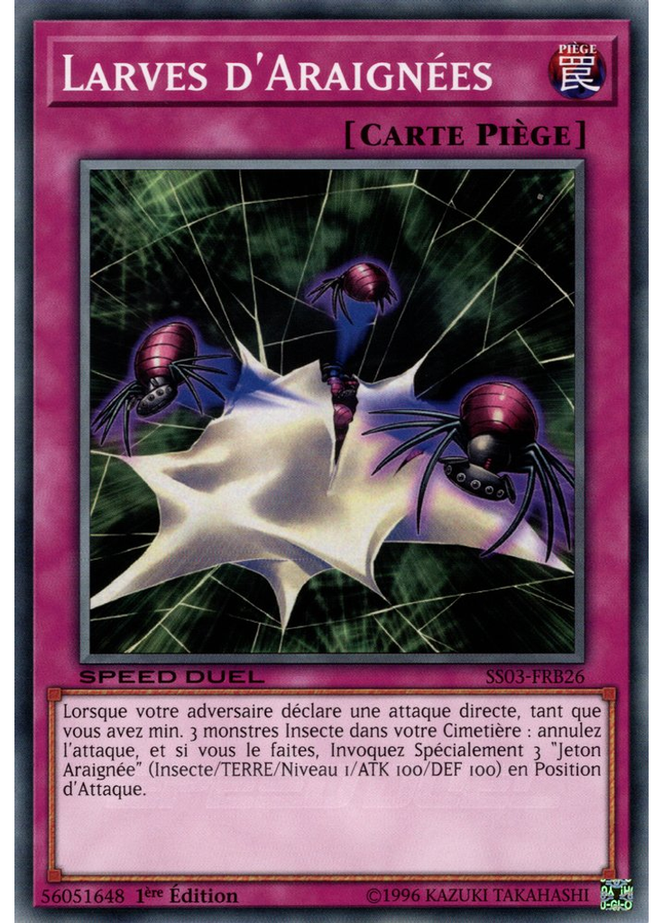 Larves d'Araignées