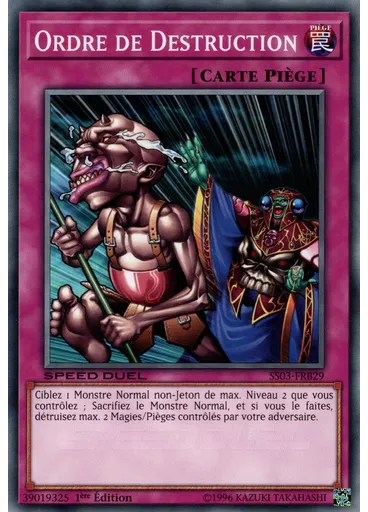 Ordre de Destruction