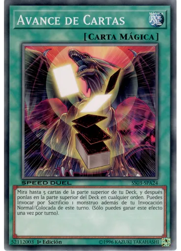 Avance de Cartas — Speed Duel Barajas de Principiante: Depredadores Definitivos