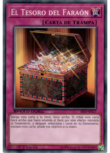 El Tesoro del Faraón — Speed Duel Barajas de Principiante: Depredadores Definitivos