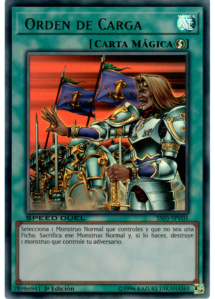 Orden de Carga