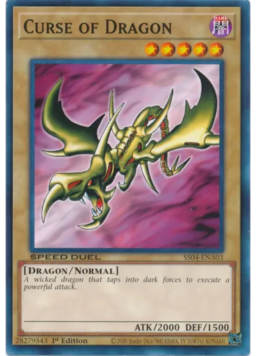 Curse of Dragon — Speed Duel Starter Decks: Match of the Millennium