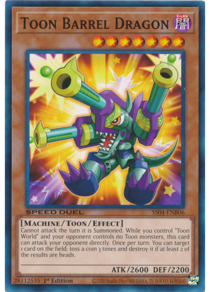 Toon Barrel Dragon
