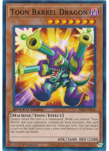 Toon Barrel Dragon