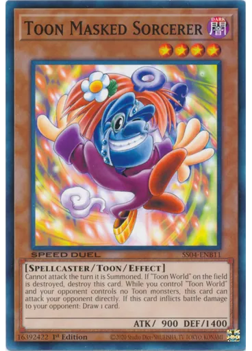 Toon Masked Sorcerer — Speed Duel Starter Decks: Match of the Millennium