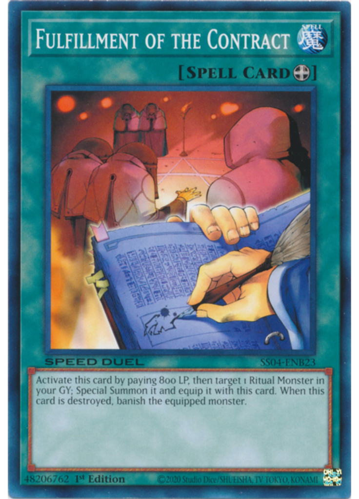 Fulfillment of the Contract