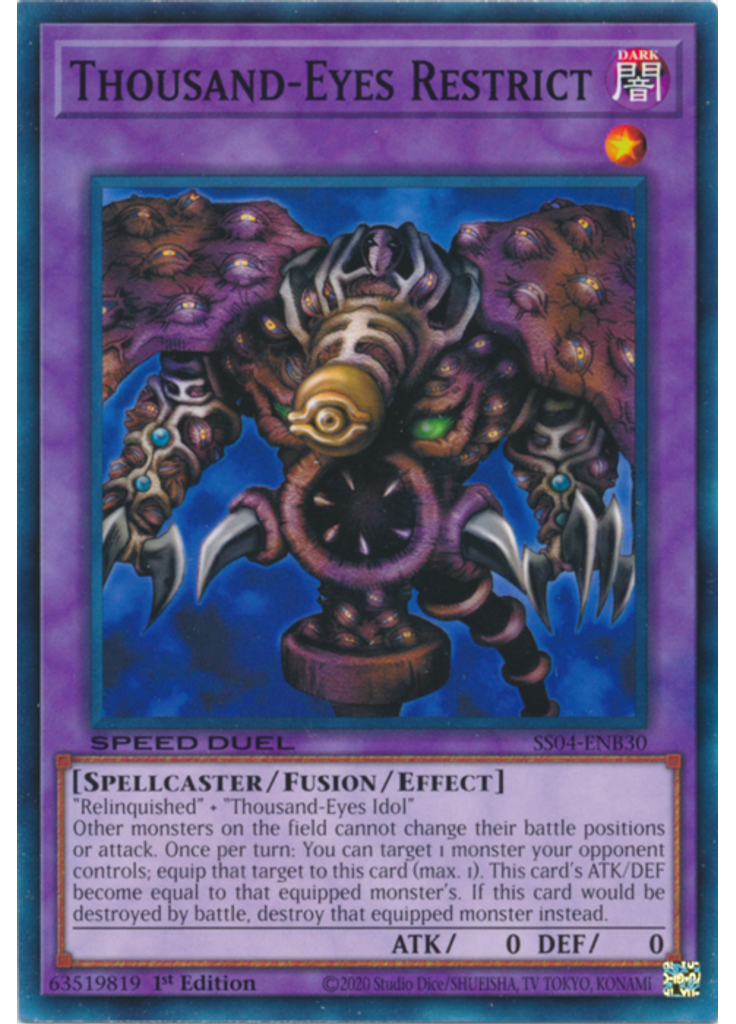 Thousand-Eyes Restrict