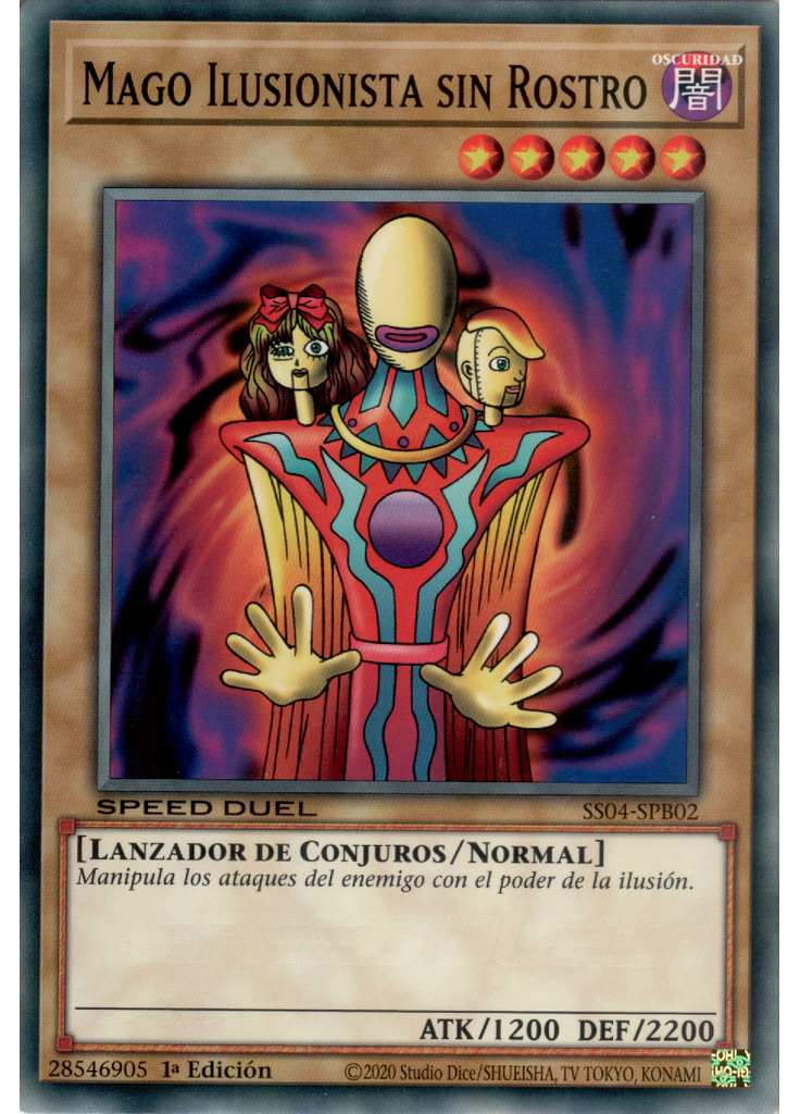 Mago Ilusionista sin Rostro