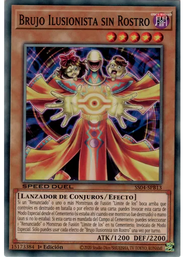 Brujo Ilusionista sin Rostro