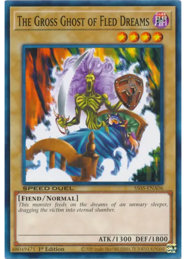 The Gross Ghost of Fled Dreams