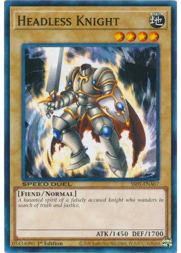 Headless Knight — Speed Duel Starter Decks: Twisted Nightmares