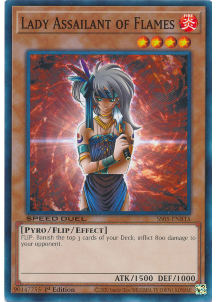 Lady Assailant of Flames