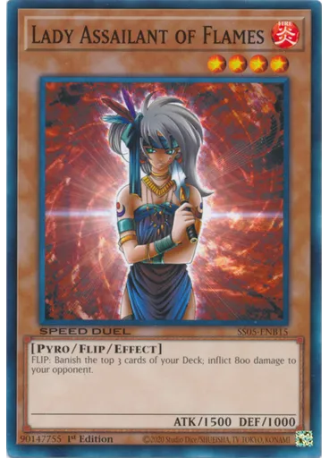 Lady Assailant of Flames