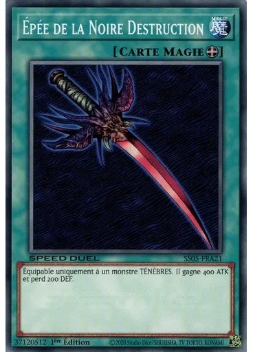 Épée de la Noire Destruction