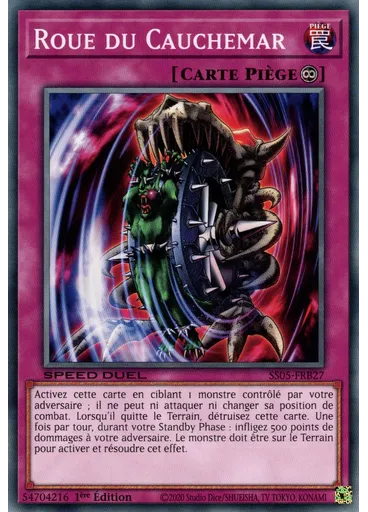 Roue du Cauchemar — Decks de Démarrage Speed Duel : Les Cauchemars Tordus