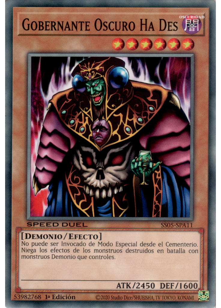 Gobernante Oscuro Ha Des