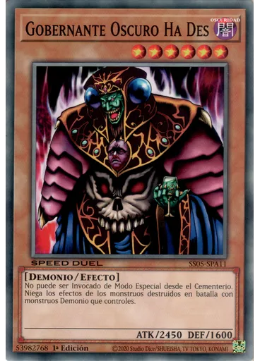 Gobernante Oscuro Ha Des