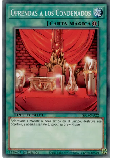 Ofrendas a los Condenados — Speed Duel Barajas de Principiante: Pesadillas Retorcidas