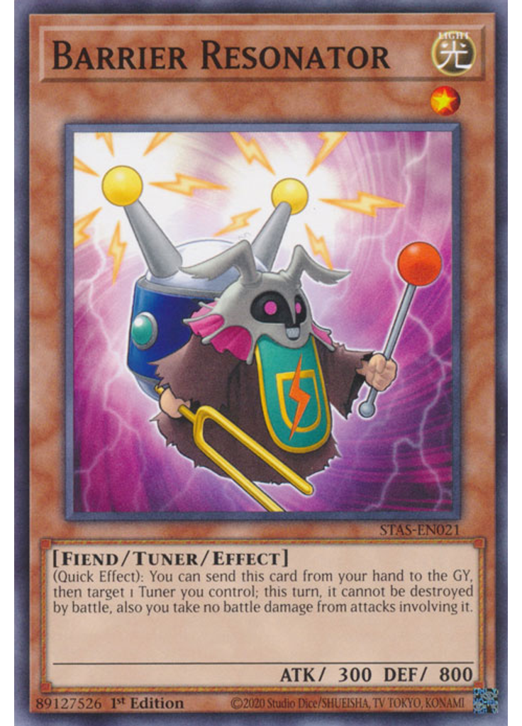 Barrier Resonator