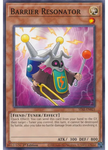 Barrier Resonator