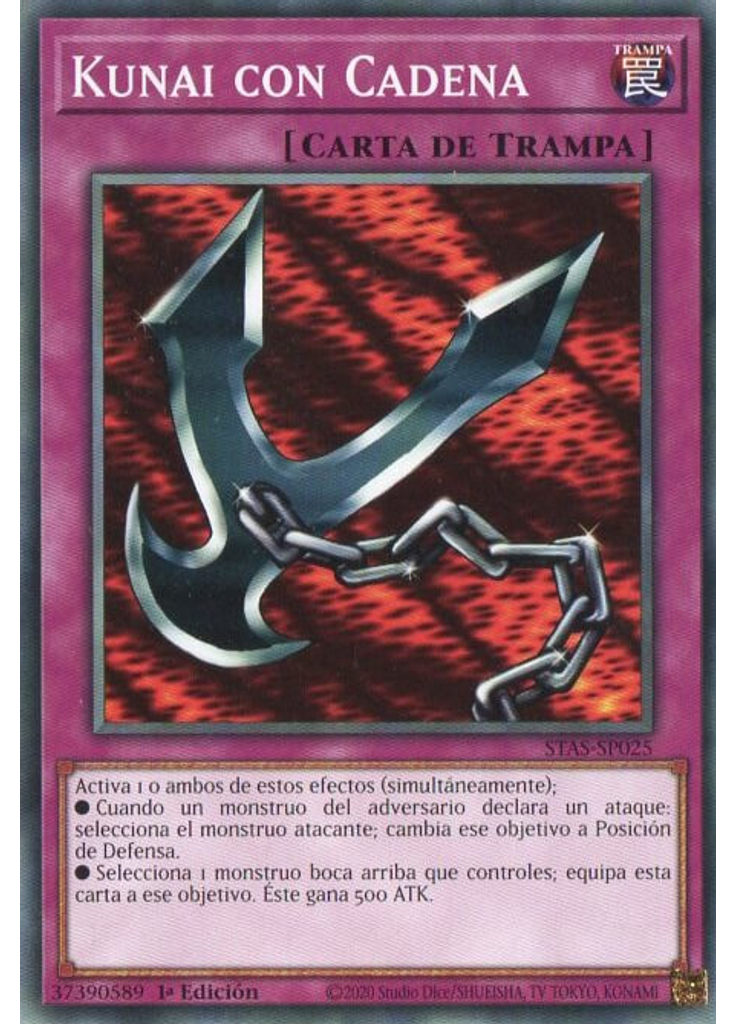 Kunai con Cadena