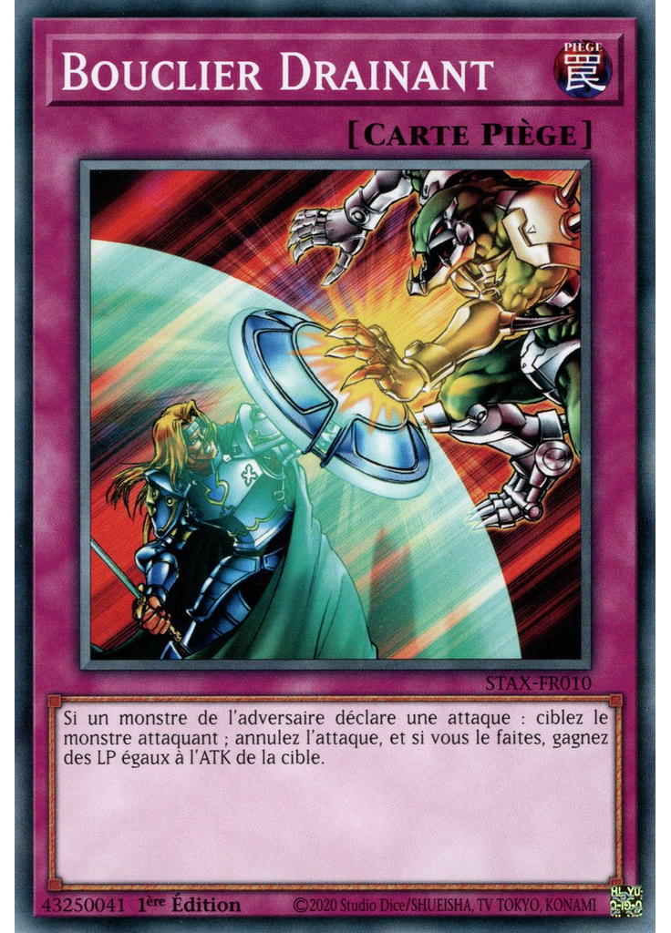 Bouclier Drainant