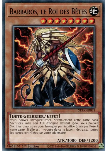 Barbaros, le Roi des Bêtes