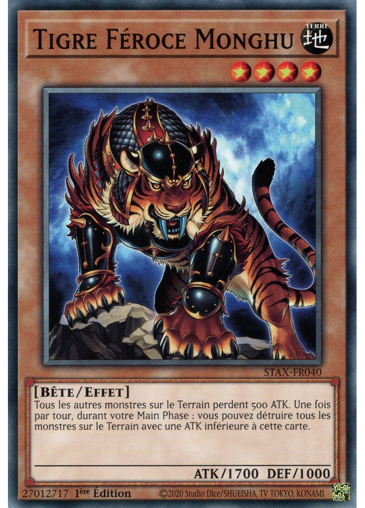 Tigre Féroce Monghu
