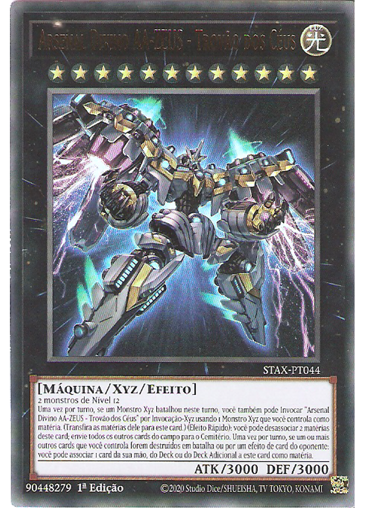 Arsenal Divino AA-ZEUS - Trovão dos Céus