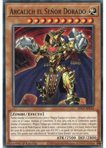 Arcalich el Señor Dorado