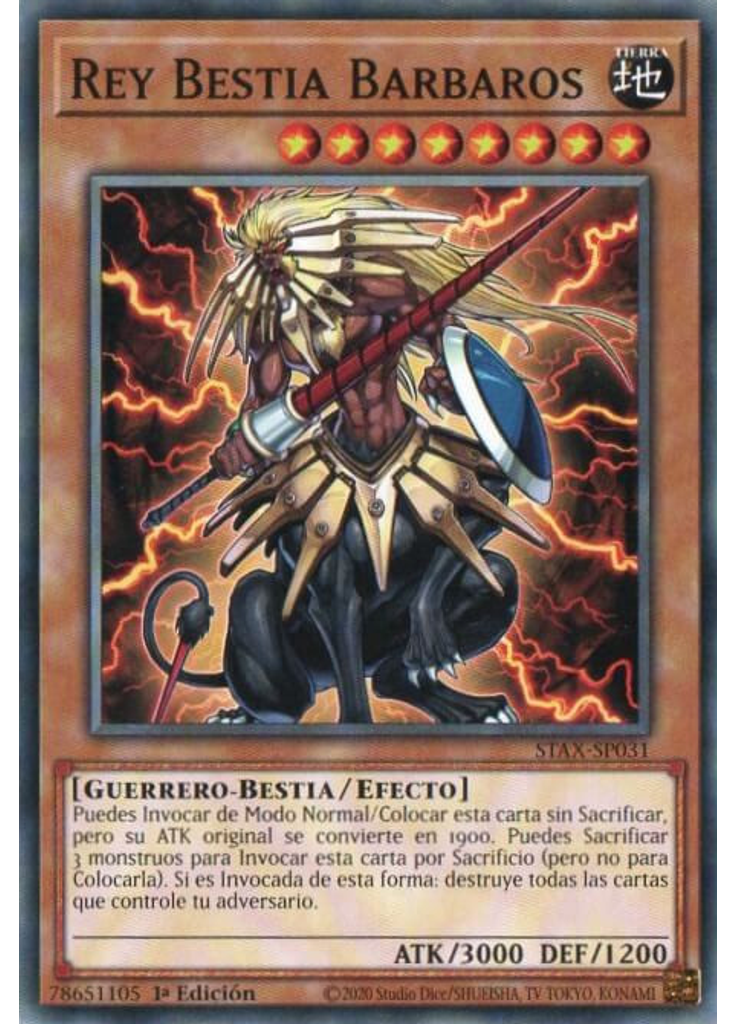 Rey Bestia Barbaros