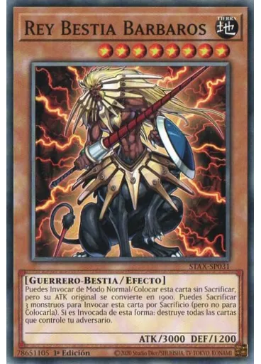 Rey Bestia Barbaros