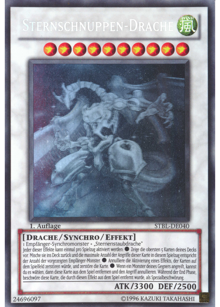 Sternschnuppen-Drache (Ghost Rare 1st Edition)