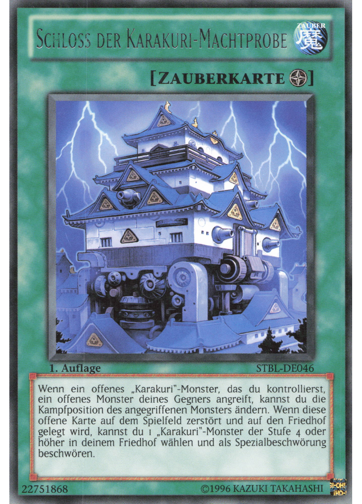 Schloss der Karakuri-Machtprobe