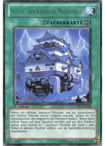Schloss der Karakuri-Machtprobe