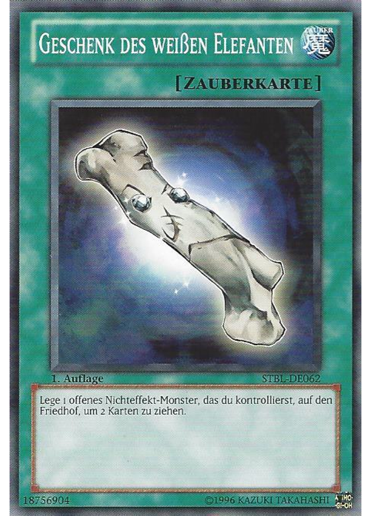 Geschenk des weißen Elefanten