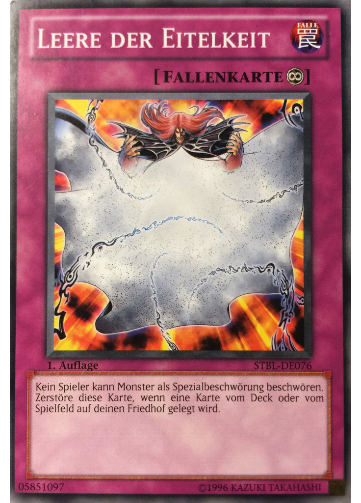 Bedeutungslosigkeit der Eitelkeit