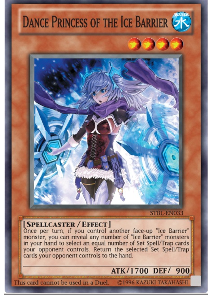 Dance Princess of the Ice Barrier (Super Rare Unlimited Ct)