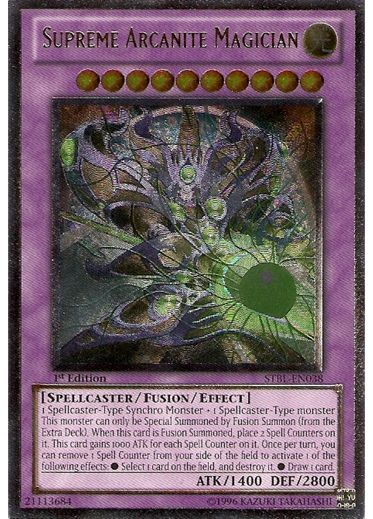 Supreme Arcanite Magician (Ultimate Rare 1st Edition)