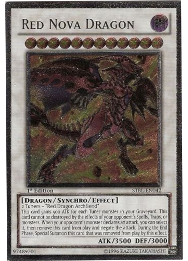 Red Nova Dragon (Ultimate Rare 1st Edition)