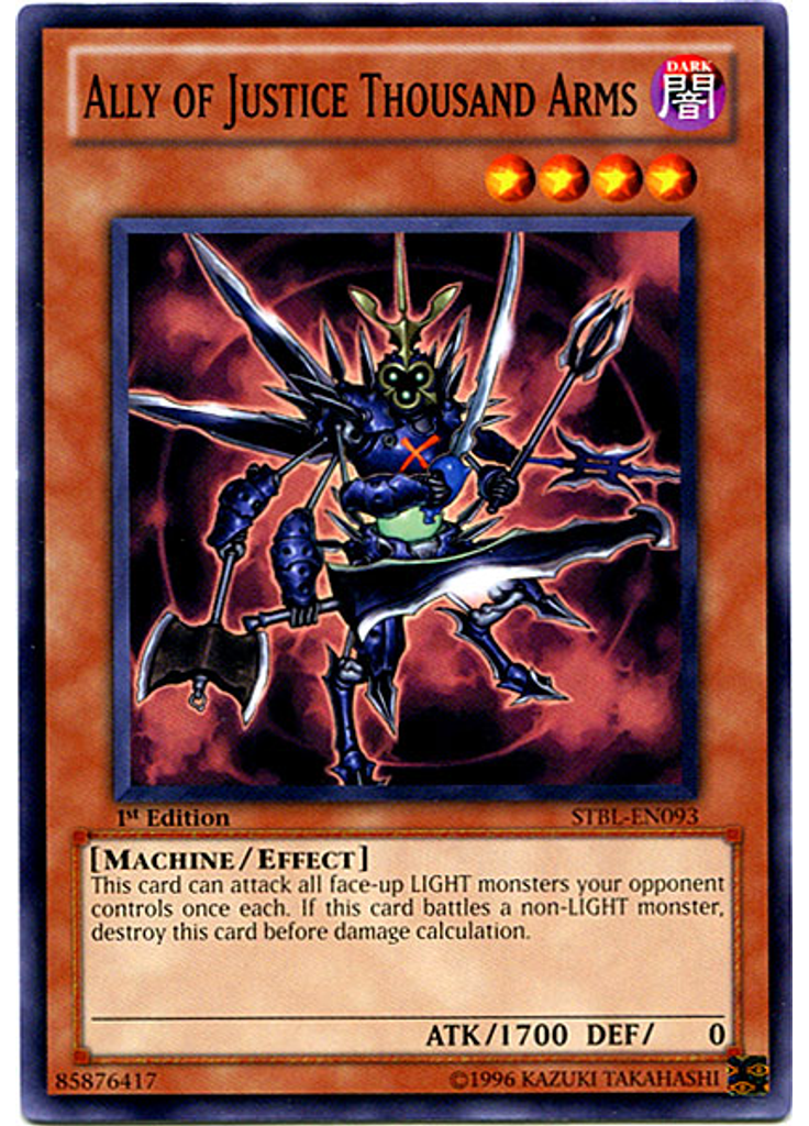 Ally of Justice Thousand Arms