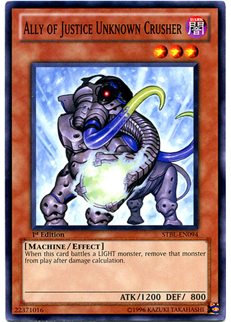 Ally of Justice Unknown Crusher